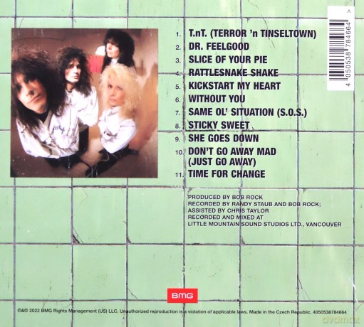 Motley Crue: Dr. Feelgood [CD]