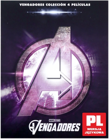 Avengers Kolekcja: Avengers / Avengers: Koniec gry / Avengers: Age of Ultron / Avengers: Infinity War [5xBlu-Ray]