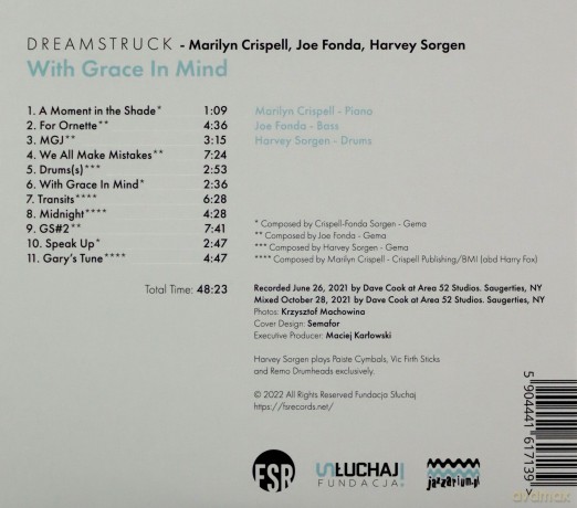 Dreamstruck: With Grace In Mind [CD]