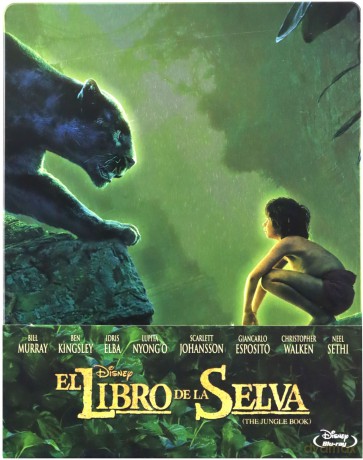 The Jungle Book (Księga dżungli) (Disney) (steelbook) [Blu-Ray]
