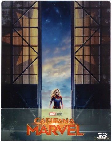 Captain Marvel (Kapitan Marvel) (steelbook) [Blu-Ray 3D]+[Blu-Ray]