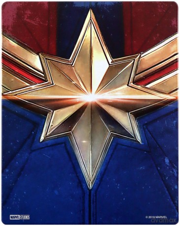 Captain Marvel (Kapitan Marvel) (steelbook) [Blu-Ray 3D]+[Blu-Ray]