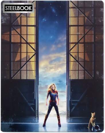 Captain Marvel (Kapitan Marvel) (steelbook) [Blu-Ray 3D]+[Blu-Ray]