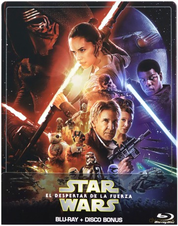 Star Wars: Episode VII - The Force Awakens (Gwiezdne wojny: Przebudzenie Mocy) (steelbook) [2xBlu-Ray]