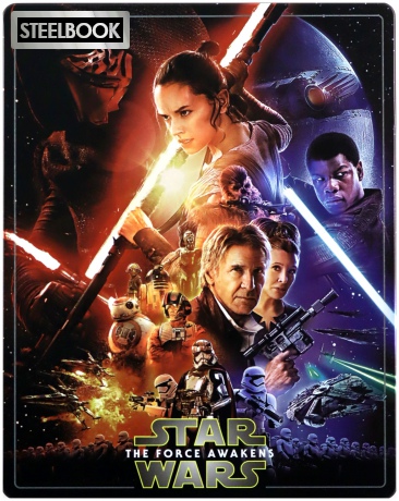 Star Wars: Episode VII - The Force Awakens (Gwiezdne wojny: Przebudzenie Mocy) (steelbook) [2xBlu-Ray]