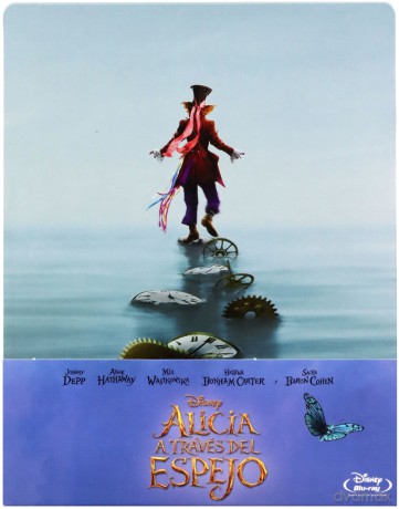 Alicja po drugiej stronie lustra (Disney) (steelbook) [Blu-Ray]