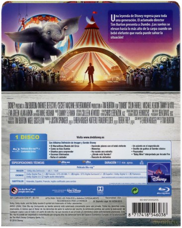 Dumbo (steelbook) [Blu-Ray]
