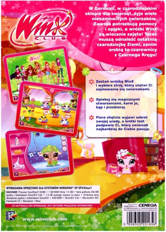 Winx Club: Mali Przyjaciele Flory [GRA PC]