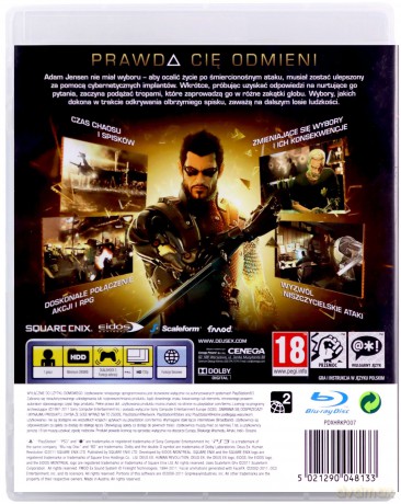 Deus Ex Bunt Ludzkości [GRA PS3]
