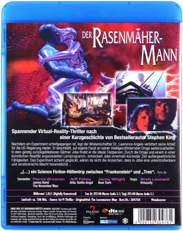 The Lawnmower Man (Kosiarz umysłów) [Blu-Ray]