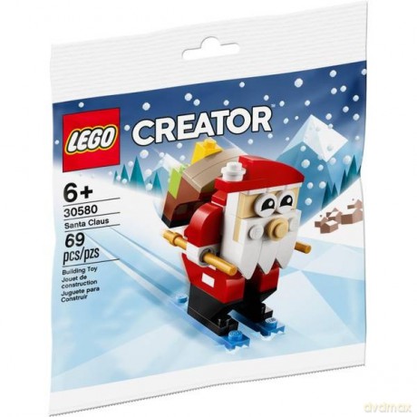 LEGO Creator 30580 Święty Mikołaj na nartach [KLOCKI]