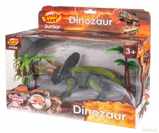 Dinozaur światło, dźwięk, Triceratops [FIGURKA]