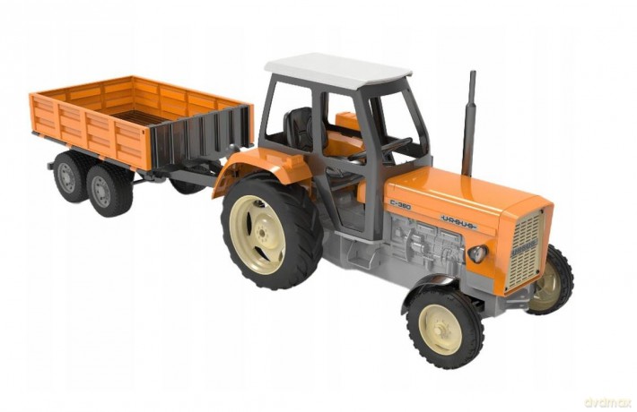 Double Eagle Traktor Ursus C-360 z przyczepą