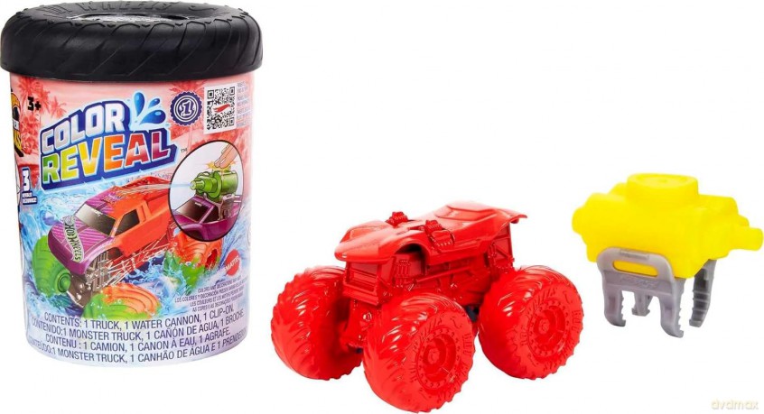 Hot Wheels Monster Trucks Monster Trucks Color Reveal Pojazd Asortyment