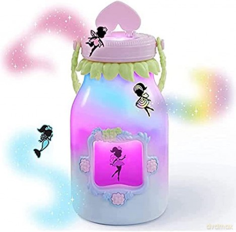 Magiczny Słoik do łapania wróżek Fairyfinder różowy [GRA]