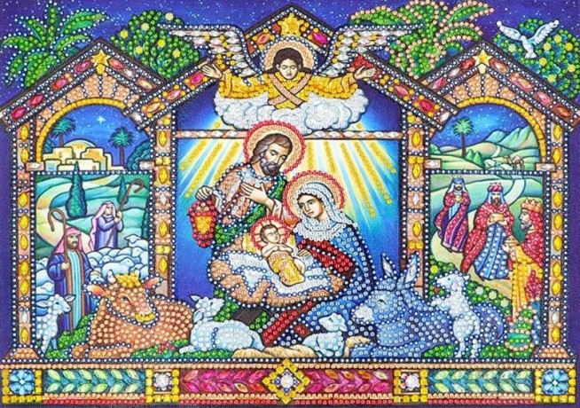 Mandala 7D - Święte narodziny w stajence