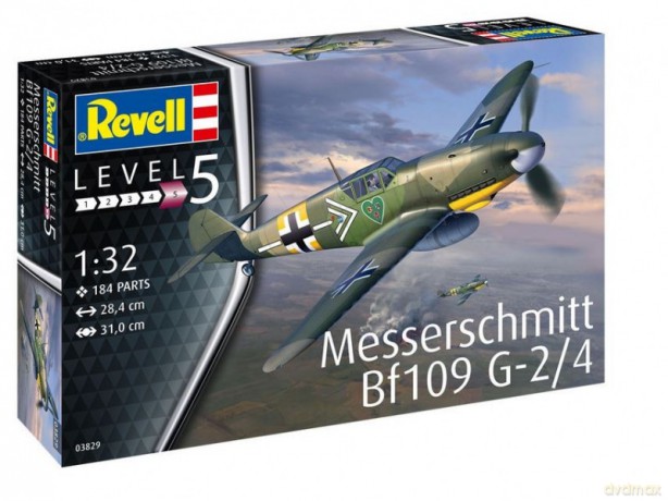 Model do sklejania Messerschmitt BF 109G-2/4 1/32