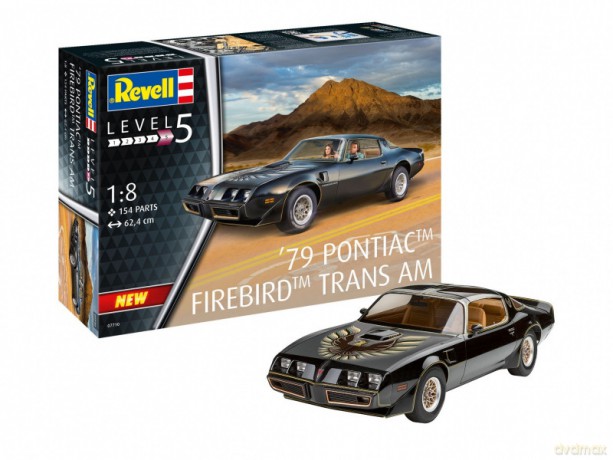 Model do sklejania Pontiac Trans AM 1/8