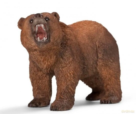 Niedźwiedź Grizzly Wild Life [FIGURKA]