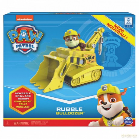 Pojazd podstawowy z figurką Psi Patrol Rubble