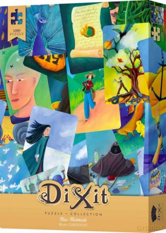 REBEL 1000 el. Dixit: Niebieski MishMash [PUZZLE]