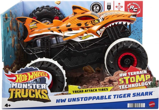 Terenowy pojazd zdalnie sterowany Niepowstrzymany Tiger Shark 1:15