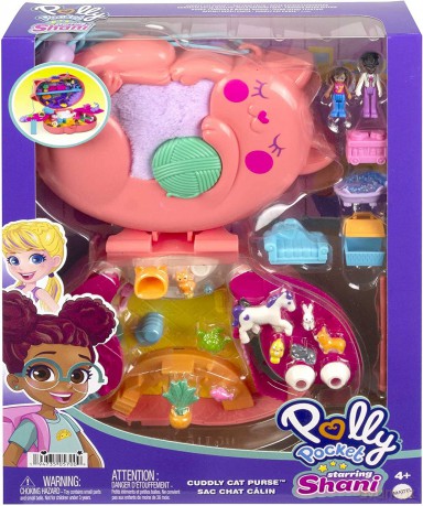 Torebka Kotek Zestaw Polly Pocket [FIGURKA]