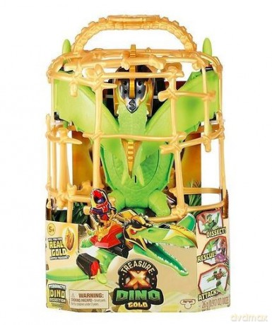Treasure X Dino Gold Pterodaktyl [FIGURKA]