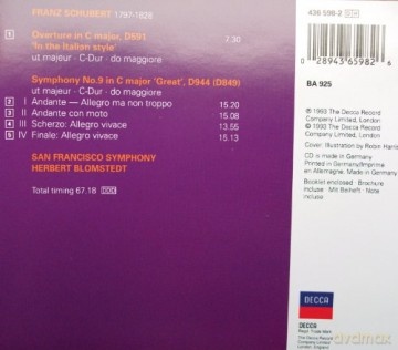 Blomstedt: Schubert: Sym 9 [CD]