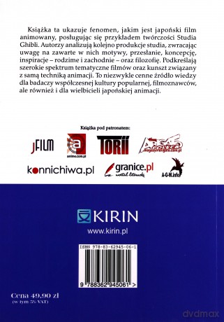 Studio Ghibli. Miejsce filmu animowanego w japońskiej kulturze [KSIĄŻKA]