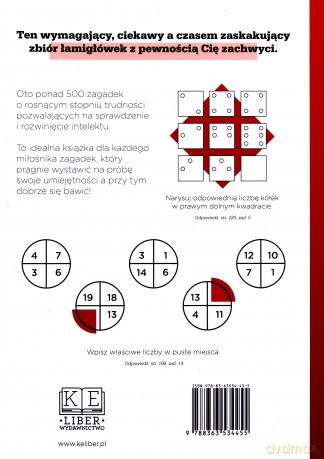 500 zagadek logicznych i łamigłówek - Joe Cameron [KSIĄŻKA]