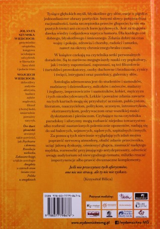 Dowcip i mądrość. Cytaty, paradoksy i aforyzmy od starożytności do współczesności - Wojciech Wiercioch, Jolanta Szymska-Wiercioch [KSIĄŻKA]