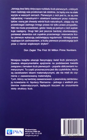 Fascynujące liczby pierwsze i hipoteza Riemanna - Barry Mazur, William Stein [KSIĄŻKA]