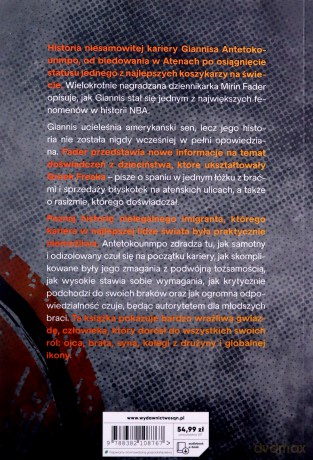 Giannis. Nieprawdopodobna historia mistrza NBA - Mirin Fader [KSIĄŻKA]