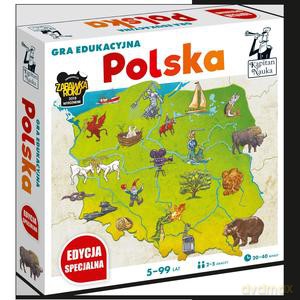 Gra edukacyjna Polska Edycja specjalna 5-99 lat Kapitan Nauka - P. Czapczyk, H. Bobrowski [GRA]