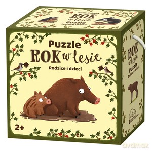 Gra Rok w lesie Rodzice i dzieci. - Emilia Dziubak [KSIĄŻKA]