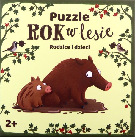 Gra Rok w lesie Rodzice i dzieci. - Emilia Dziubak [KSIĄŻKA]