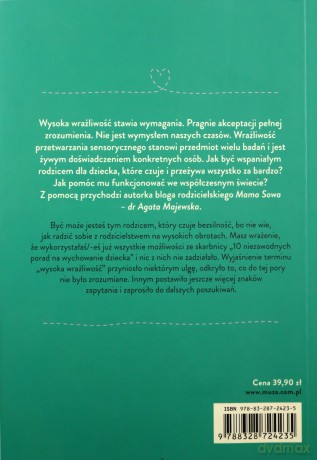 Jak wspierać dzieci wysoko wrażliwe - Agata Majewska [KSIĄŻKA]