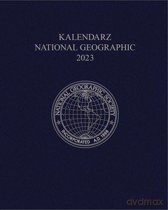 Kalendarz 2023 National Geographic tygodniowy granatowy [KALENDARZ]