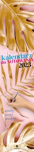 kalendarz 2023 paskowy wąski Kalendarz do notowania KPW V1 [KALENDARZ]