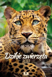 Kalendarz 2023 ścienny A3 dwustronny Dzikie Zwierzęta V11 [KALENDARZ]