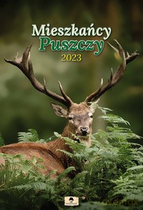 Kalendarz 2023 ścienny A3 dwustronny Mieszkańcy Puszczy V7 [KALENDARZ]