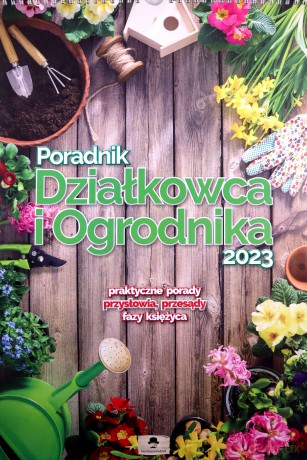 Kalendarz 2023 ścienny A3 dwustronny Poradnik Działkowca i Ogrodnika V9 [KALENDARZ]