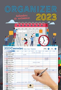 Kalendarz 2023 ścienny A3 jednostronny Organizer V2 [KALENDARZ]