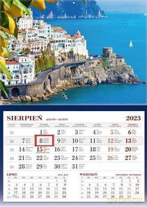 Kalendarz jednodzielny 2023-87 KS056B-WYBRZEŻE AMALFI [KALENDARZ]