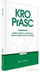 Kodeks rodzinny i opiekuńczy. Prawo o aktach stanu cywilnego (wyd.28/2022) [KSIĄŻKA]