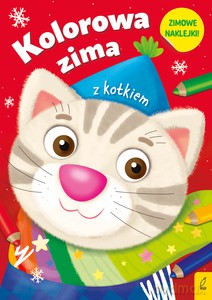 Kolorowa zima z kotkiem [KSIĄŻKA]