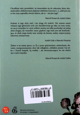 Korespondencja - Marcel Proust, Andre Gide [KSIĄŻKA]