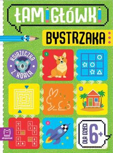 Łamigłówki bystrzaka. Książeczka z koalą. Dla dzieci 6+ - Beata Karlik [KSIĄŻKA]