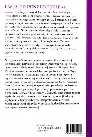 Pasja do Pendereckiego - Andrzej Chłopecki [KSIĄŻKA]